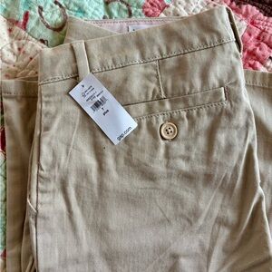GAP KIDS size 7 plus Tan Chinos Lightweight Cotton Blend